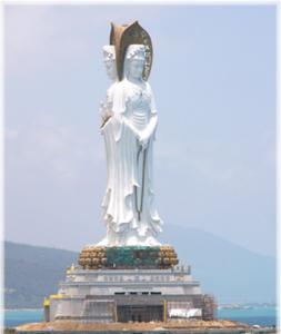 觀(guān)音雕塑 (2)